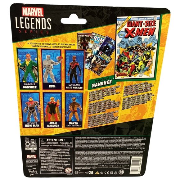 Marvel Legends Series Banshee Action Figure Giant-Size X-Men #1 MVL LGNDS 1975 - Picture 2 of 3